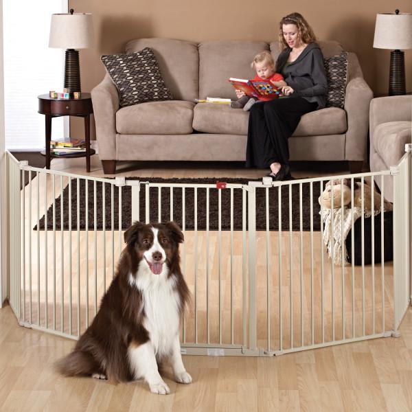 Gates & Fences - Top Paw® Super-Wide Convertible Pet Gate